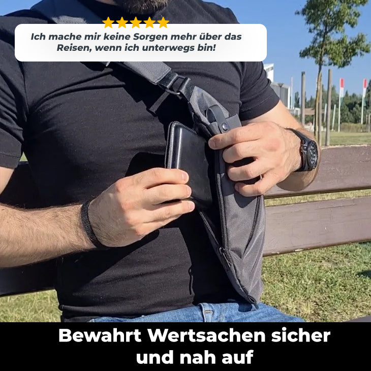 Flexr-Tasche™ - Bewahren Sie Ihre Wertsachen sicher auf!