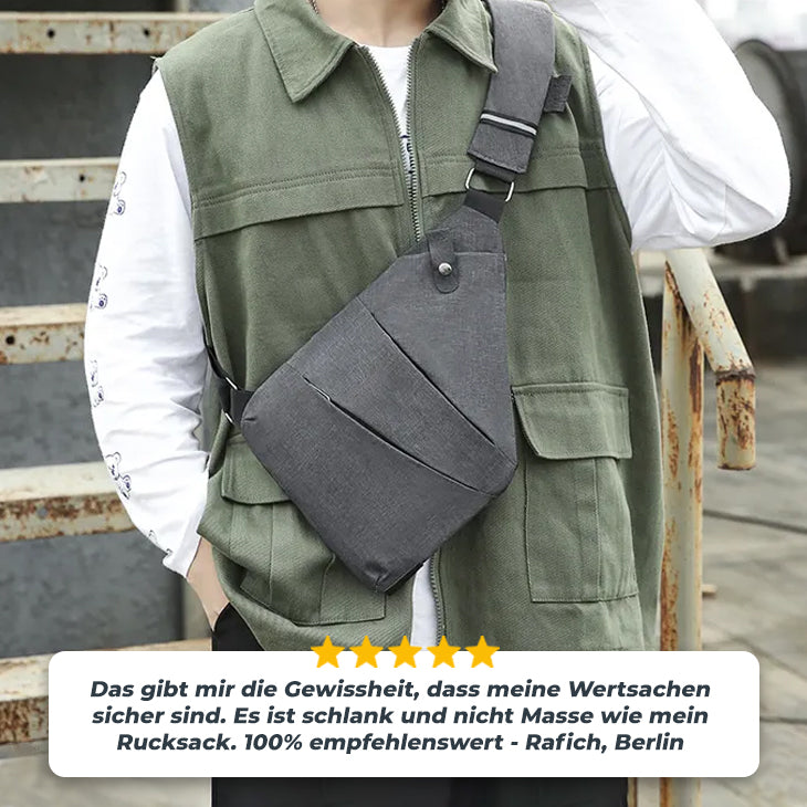 Flexr-Tasche™ - Bewahren Sie Ihre Wertsachen sicher auf!