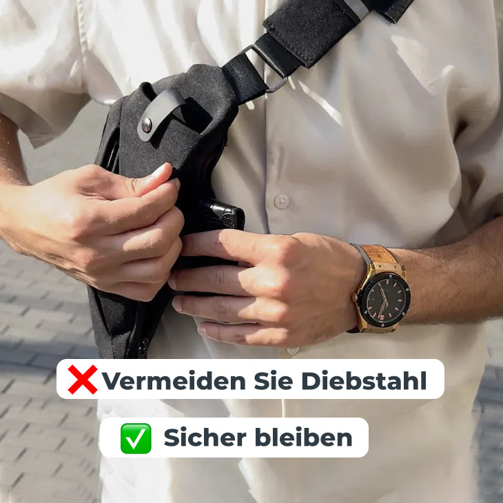 Flexr-Tasche™ - Bewahren Sie Ihre Wertsachen sicher auf!